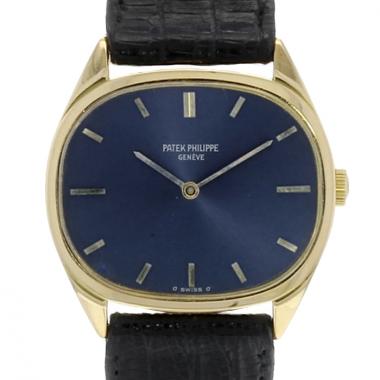 Montre Patek Philippe Ellipse en or jaune vers 1990 