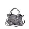 Balenciaga Classic First en cuir noir - 00pp thumbnail