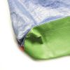 Borsa a spalla Classic Day in pelle blu , verde rossa e grigia - Detail D4 thumbnail