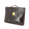 Hermes Quirus in brown leather - 00pp thumbnail