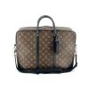 Louis Vuitton Macassar in monogram canvas and black leather - 360 thumbnail