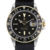 Montre Rolex GMT Master en or et acier Ref : 1675 cadran noir vers 1978 - 00pp thumbnail