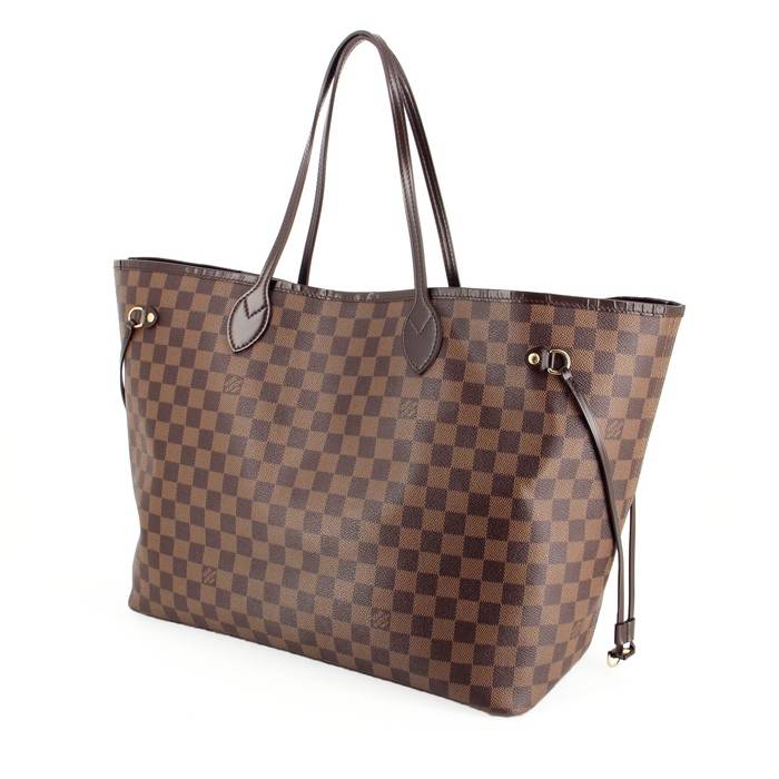 Louis Vuitton バッグ ダークブラウン Sac cabas Louis Vuitton Neverfull 216352 d'occasion | Collector Square