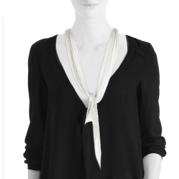 Collar en plata - Detail D1