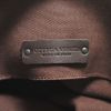 Bottega Veneta Shopping bag in brown canvas and brown leather - Detail D3 thumbnail
