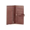 Hermès Béarn wallet in burgundy box leather - Detail D1 thumbnail