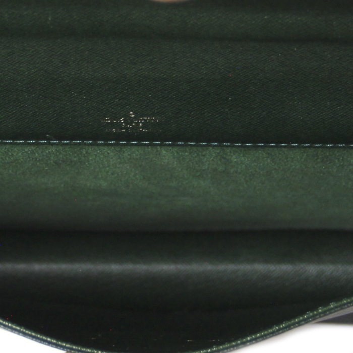 Porte-documents Robusto en cuir taiga vert - Detail D3