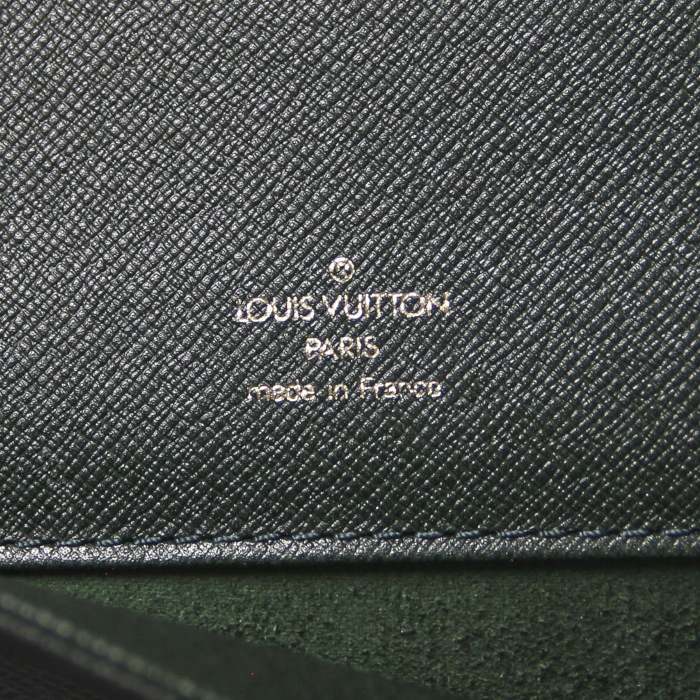 Borsa portadocumenti Robusto in pelle taiga verde - Detail D5