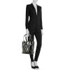 Chanel Paris-Biarritz Handbag in black patent quilted leather - Detail D1 thumbnail