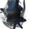 Sac cabas Hermes Market en cuir bleu-marine - Detail D2 thumbnail