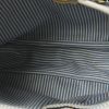 Borsa Celine in tela monogram blu e pelle bianca - Detail D2 thumbnail