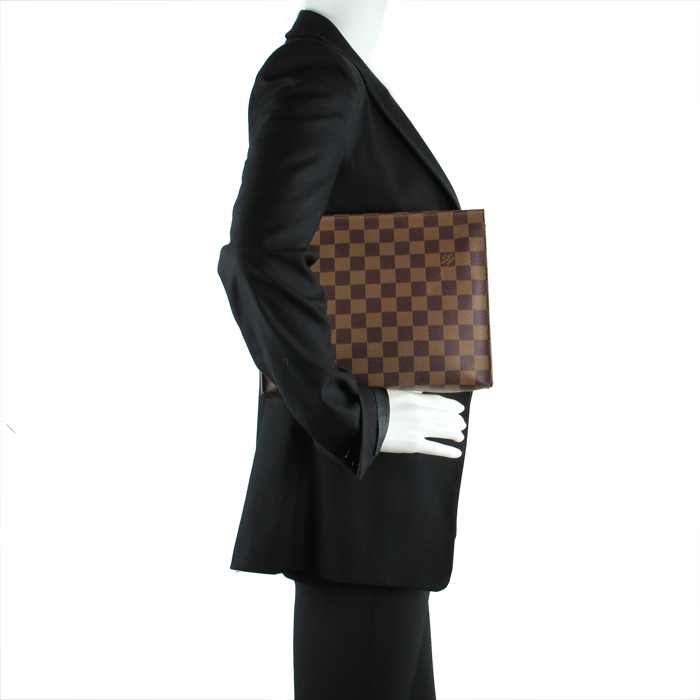 Louis Vuitton pochette en toile damier - Detail D1