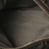 Bolso de mano Fendi en lona Monogram y cuero blanco - Detail D2 thumbnail