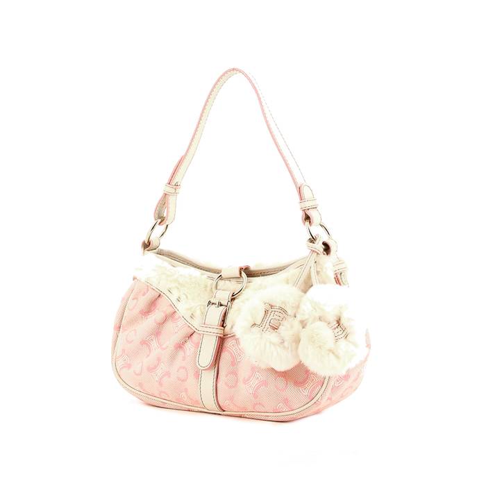 VIP【送料関税込】CELINE pink magnetic HANDBAGS Celine Pink Leather Mini Triomphe Crossbody Bag | Yoogi's Closet