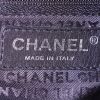 Chanel en laine grise et cuir noir - Detail D3 thumbnail