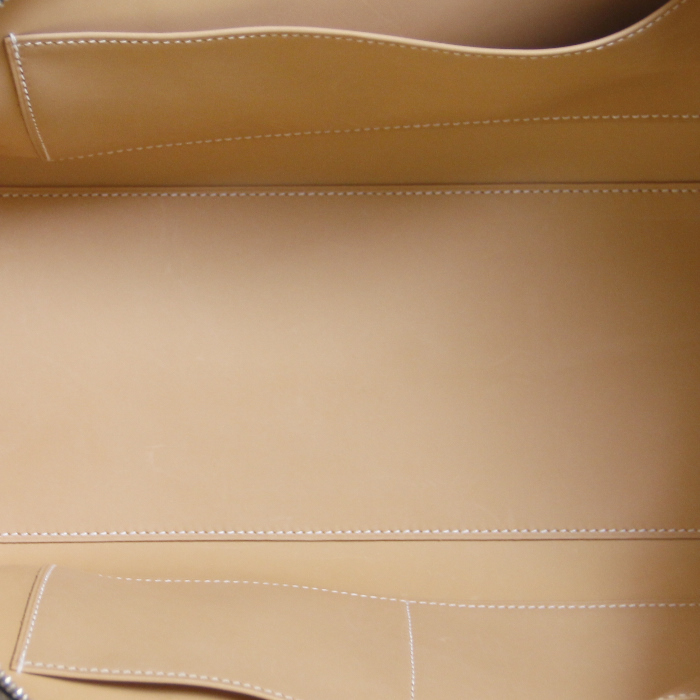 Hermès Paris-Bombay en cuir étoupe - Detail D2