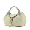 Fendi Spy Handbag in white leather - 00pp thumbnail