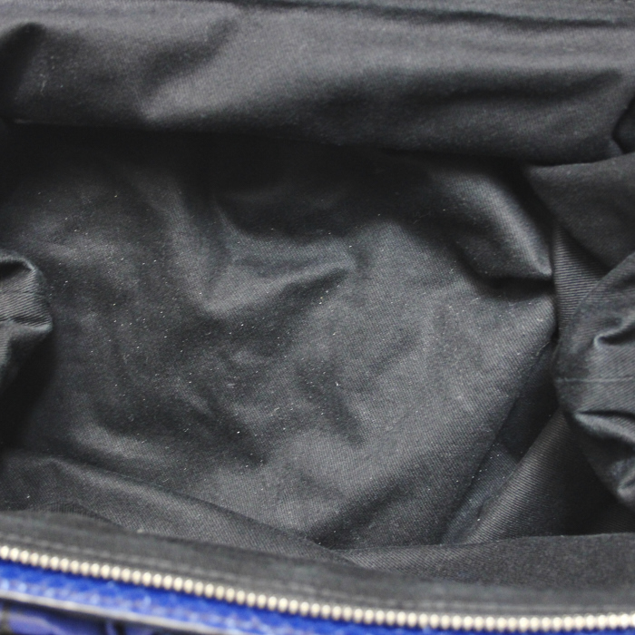 Valentino Garavani in blue leather and lizard - Detail D2