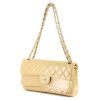 Chanel in beige quilted patent leather  - 00pp thumbnail