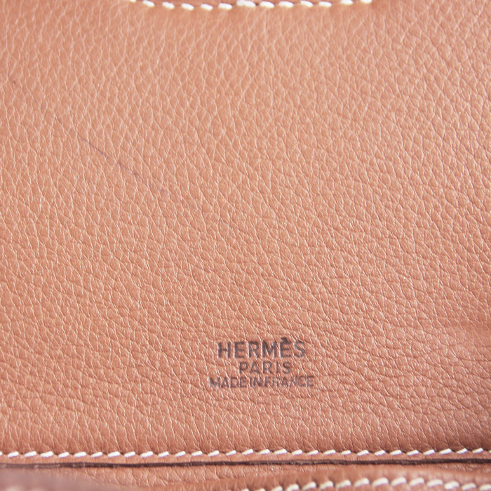 Hermes Marin in brown leather - Detail D3
