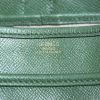 Hermès Nouméa in green leather - Detail D3 thumbnail