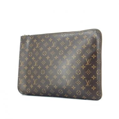 Borsa portadocumenti Louis Vuitton Poche-documents in tela monogram