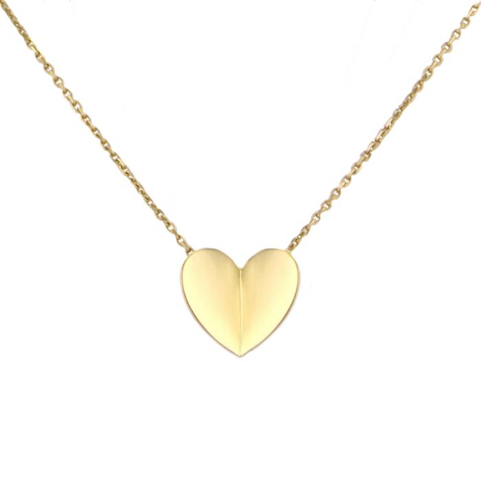 van cleef heart pendant