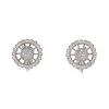 Earrings Ma Jolie in white gold and diamonds - 00pp thumbnail