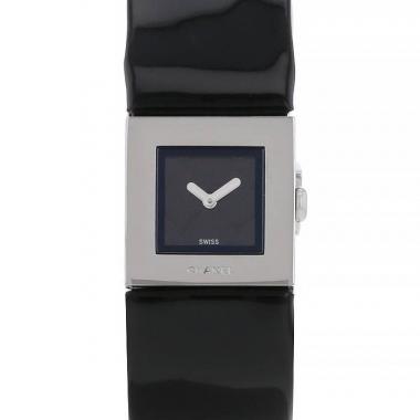Stainless steel Chanel Matelassé watch Circa  2000