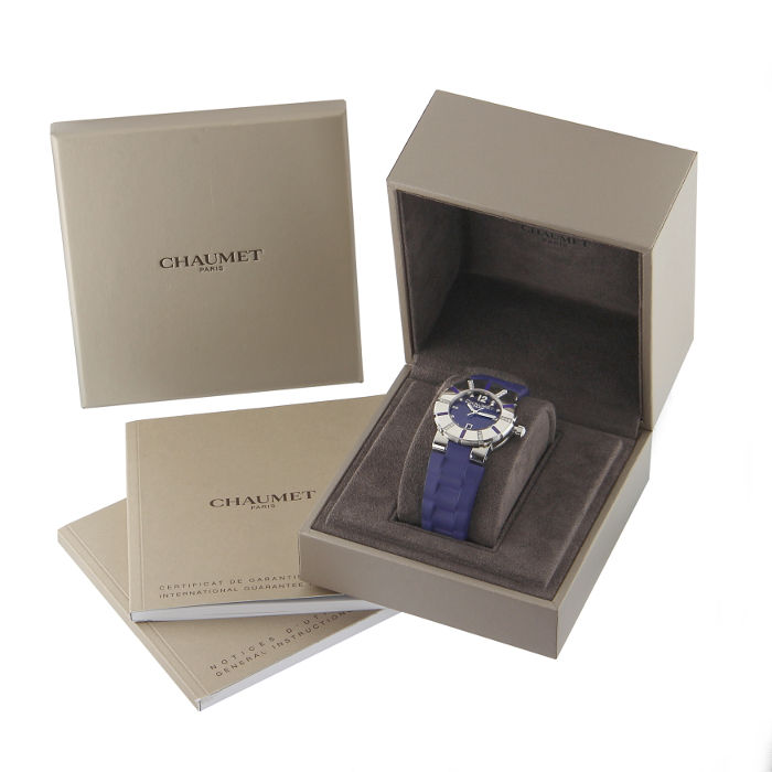 Montre Chaumet Classe one en acier ref : W1722V.33V vers 2010  - Detail D1