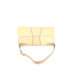 Gucci in monogram canvas and beige leather - 360 Back thumbnail