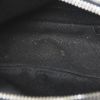 Bag in grey monogram canvas and black leather - Detail D2 thumbnail