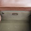 Bolso Cabás en cuero granulado marrón - Detail D3 thumbnail