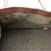 Bolso Cabás en cuero granulado marrón - Detail D4 thumbnail