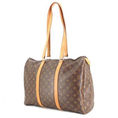 Louis Vuitton cabas Flanerie en toile monogram et cuir naturel