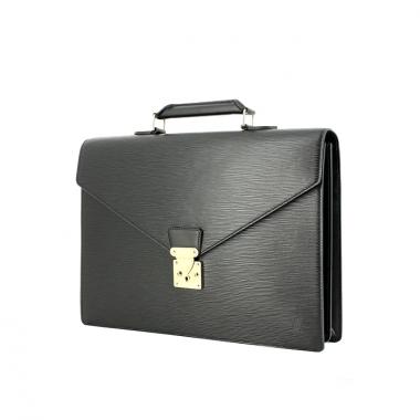Louis Vuitton Document-Holder in black epi leather