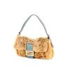 Fendi in beige fur and blue leather - 00pp thumbnail