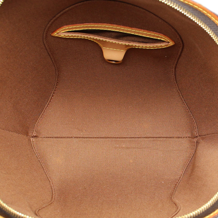 Louis Vuitton Ellipse small model in monogram canvas and natural leather - Detail D2