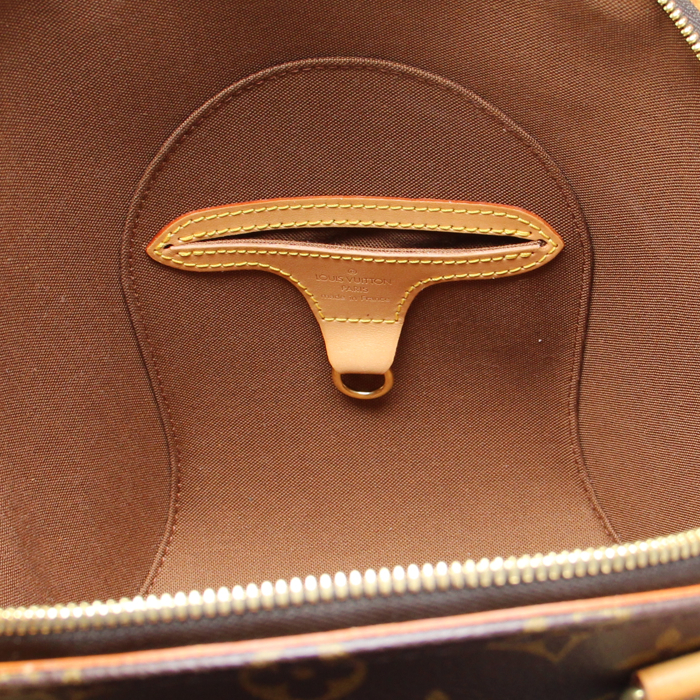 Louis Vuitton Ellipse small model in monogram canvas and natural leather - Detail D3