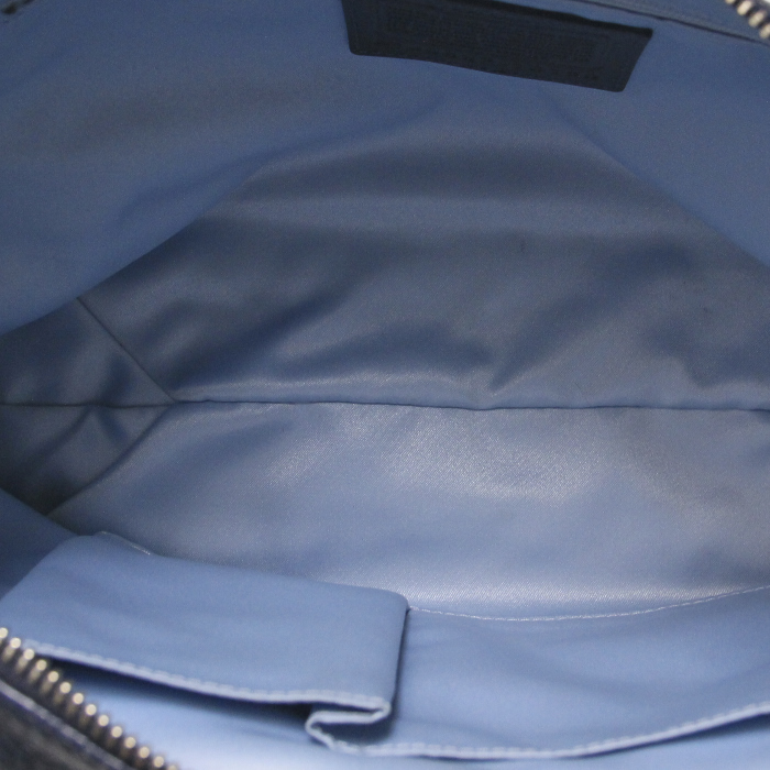 Coach en cuir bleu  - Detail D2