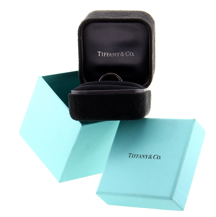 Bague en or blanc - Detail D1