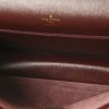 Briefcase in purple leather - Detail D2 thumbnail