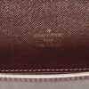 Briefcase in purple leather - Detail D3 thumbnail