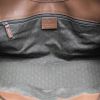 Bolso de mano Gucci Bardot en lona beige y cuero marrón - Detail D3 thumbnail