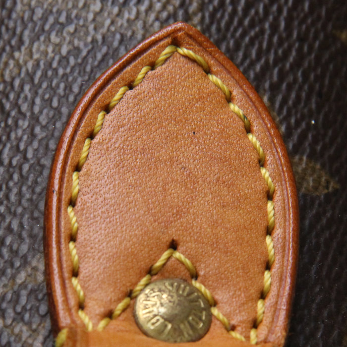 Louis Vuitton document-holder in monogram canvas and natural leather - Detail D3