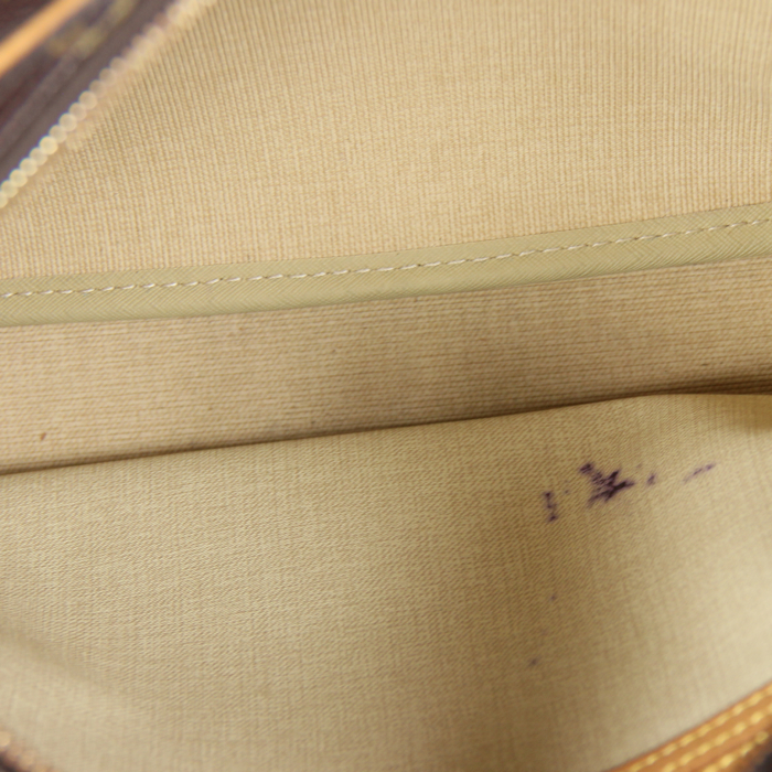 Reporter bag in monogram canvas and leather - Detail D2