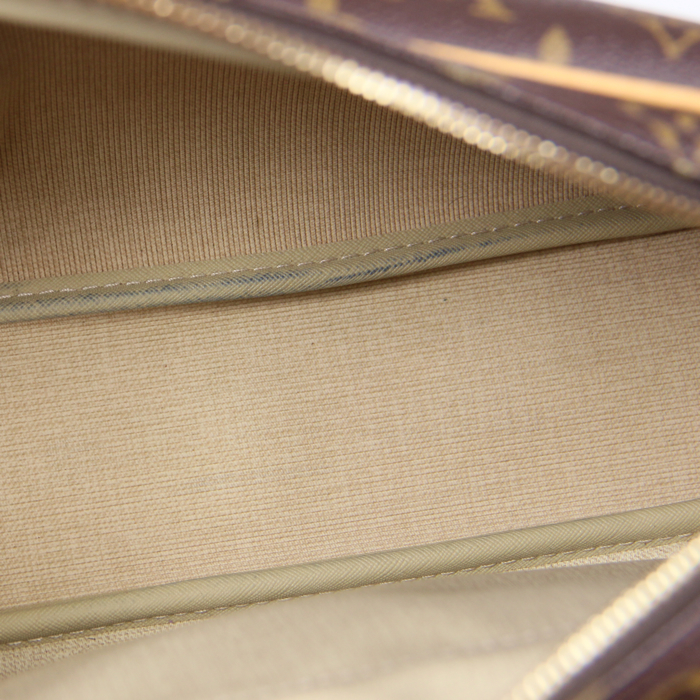 Reporter bag in monogram canvas and leather - Detail D3