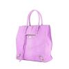 Balenciaga Papier Ledger Tote Shopping bag in fushia pink foal - 00pp thumbnail