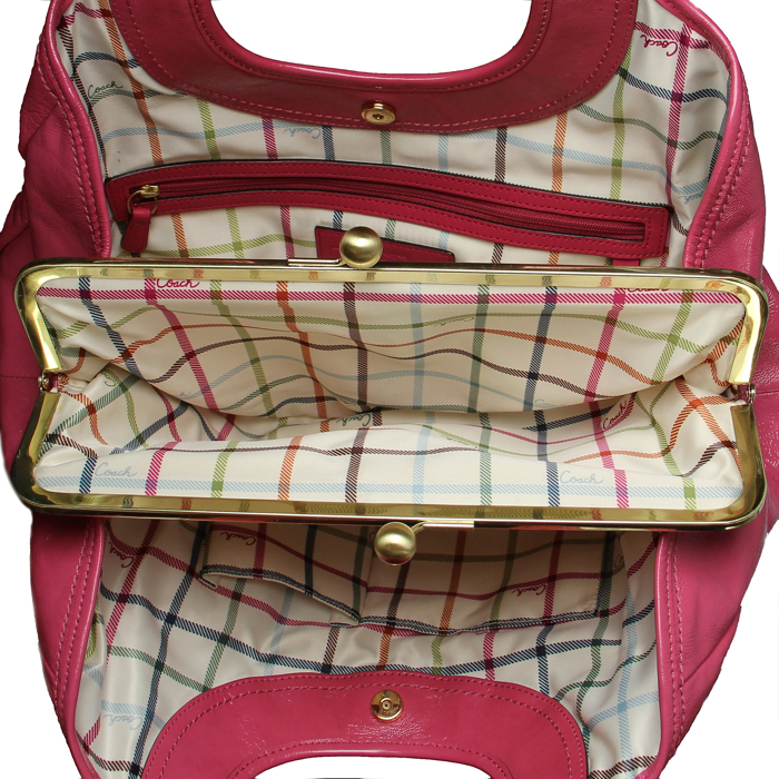 Bolso en charol rosa - Detail D3