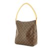 Louis Vuitton Looping in monogram canvas and natural leather - 00pp thumbnail